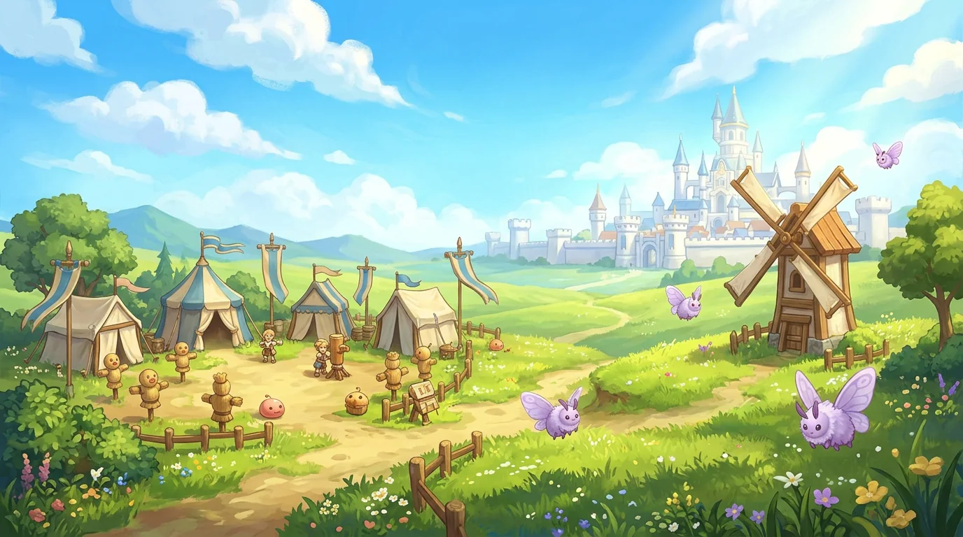 Loading screen painting